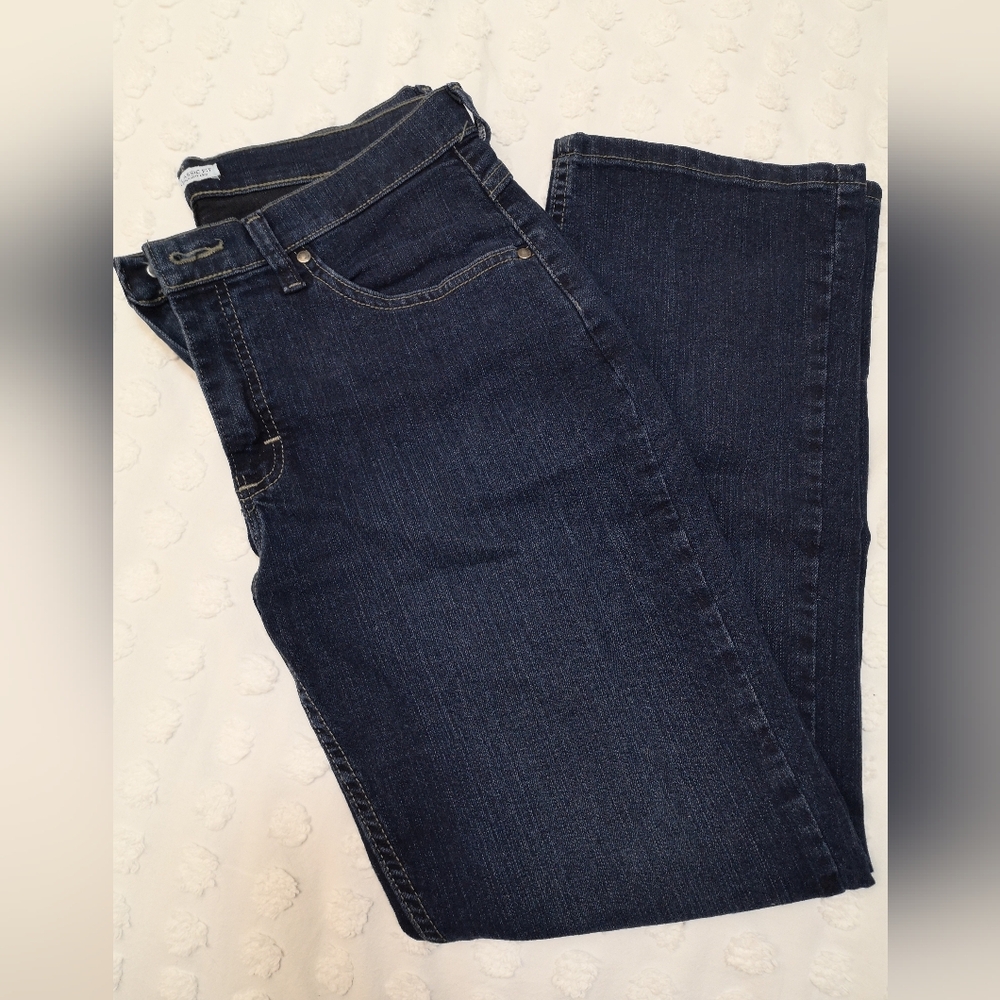 Riders by Lee Classic Fit Straight Leg Jeans - Deep Blue Size 12P